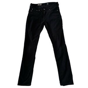AG Adriano Goldschmeid The Jegging Super Skinny Fit 29R 29 black ribbed